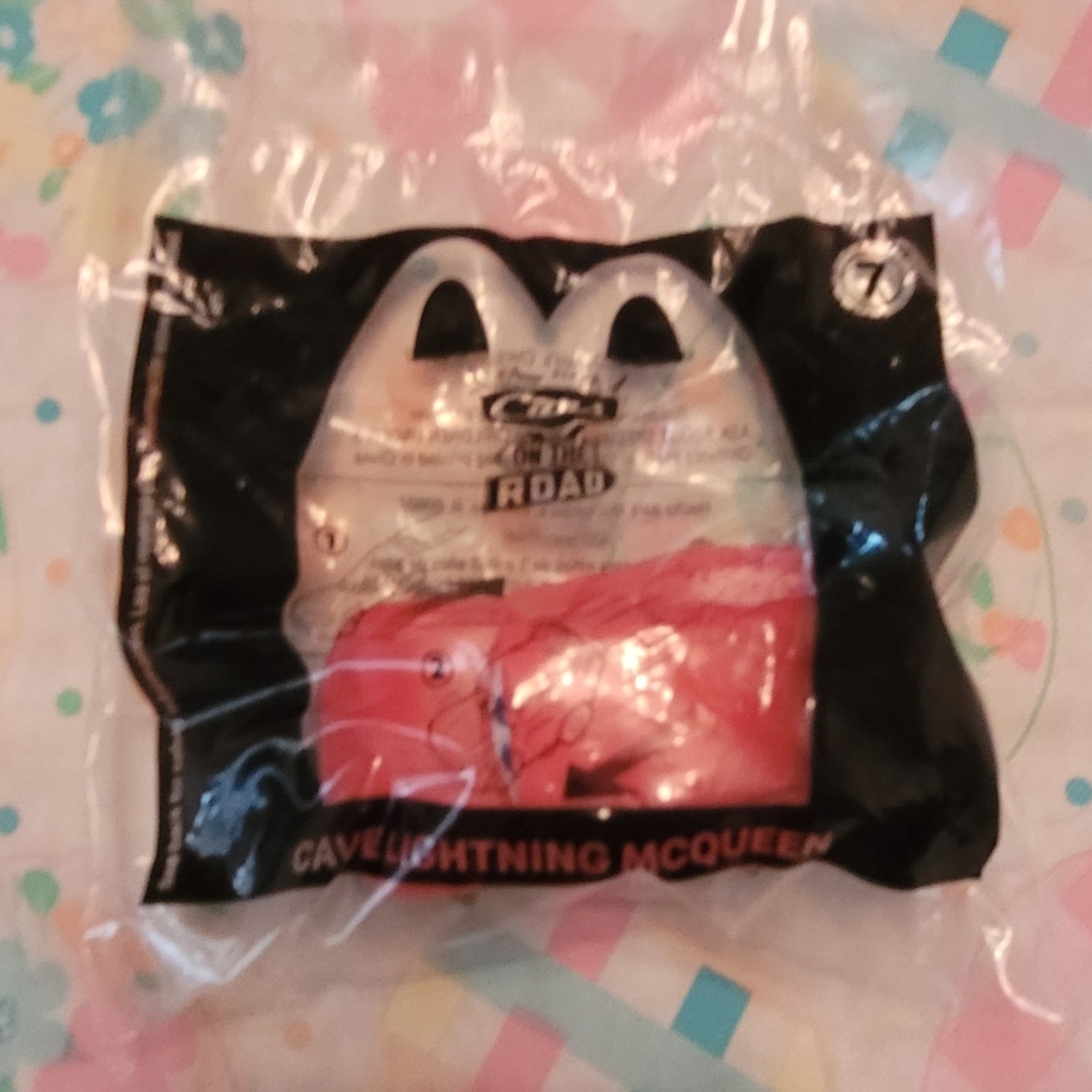 McDonald's "Cave Lightening Mcqueen" Toy Car